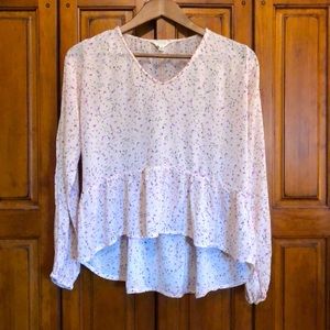 Sim and Sam Floral Blouse